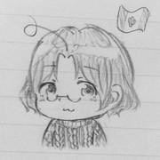 ヘタリアのカナダくん描いた