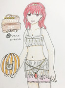 夏まで水着を待ちきれなかったセリカ様