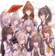 帰らぬ丘に花吹雪