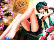 【今日のミクお姉さん】セクシーな ふとももおみあし♡