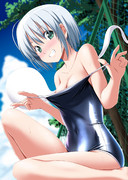 スクール水着と妖夢ちゃん
