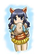 初描きアルマジロさん