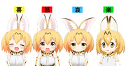 喜怒哀楽 ニコニコ静画 イラスト