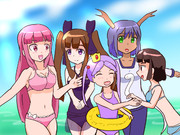 ざくアク水着イベントクリアー！