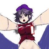 穿いてない芳香さん。