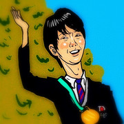羽生結弦 ニコニコ静画 イラスト