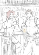 ビアパブで一杯
