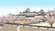 【MMD】津山城【ステージ配布】