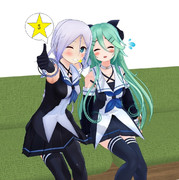 上機嫌の海風様