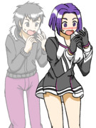 青年が龍田にされた