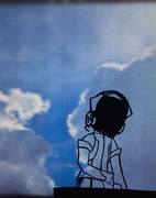 【切り絵】【京町セイカ】トリコロール・エア・ライン【歌うボイスロイド】