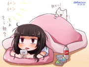 夜更かし初雪