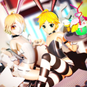 【MMD】れんおりばにー　※女装注意【モデル配布】
