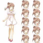 【立ち絵素材】さとうささらv1.0