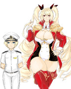 『ネルソンと指揮官』