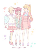 原宿 ニコニコ静画 イラスト