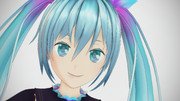 初音ミク（？）ＭＭＤモデル制作中
