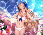 【朝ビキニ：朝風編】朝風ちゃん！マジ朝姫♡