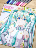 コピックでミクさん【アナログ】