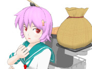 【MMD-OMF8】多摩(艦これ)【モデル配布】