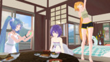 【MMD静画甲子園】３回戦「民宿の朝食」