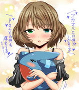 高垣楓とフカマル(ポケモン)