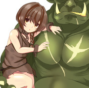 奴隷幼女とオーク