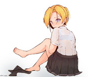 濡れ透け舞風ちゃん