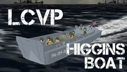 【MMD-OMF8】LCVP ヒギンズ・ボート