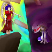 在りし日の二人