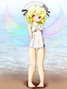 お題箱：スク水ルナチャイルド