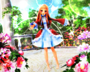 【今日のレア様】レア様のお庭♡