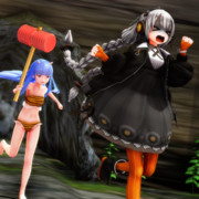 鬼から逃げる紲星あかりちゃん