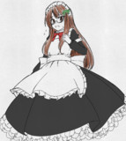 メイドタヌキ