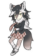 【ｵﾘﾌﾚ】ユーコンオオカミちゃん