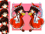 第10回東方ニコ童祭 開催告知動画 霊夢立ち絵
