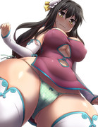 チャイナドレス風長波様。