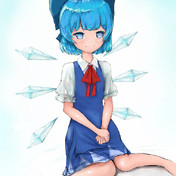 アヒル座り ニコニコ静画 イラスト