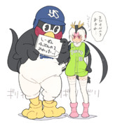 畜生ペンギン ニコニコ静画 イラスト