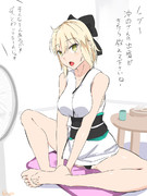 出番待ちの沖田さん