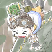 受付嬢 ニコニコ静画 イラスト