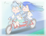 【艦これ】青い風になって【五月雨/サミュエル・B・ロバーツ】