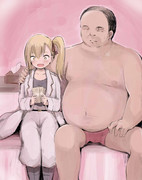 ヒナまつりのアンズと汚いおっさんの