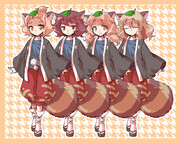 モブ狸 ニコニコ静画 イラスト