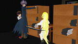 【レイチェル】これ担いで....？【MMDイラスト】