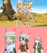 【MMD】サーバルは癒し