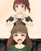 「美味しそうな髪してるな！」