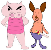 ぶりレットとピグピグざえもん