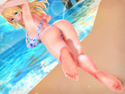 【ドキドキ水着シリーズ】愛宕お姉さんの おしりおみあし♡