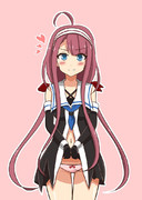 江風のたくしあげ